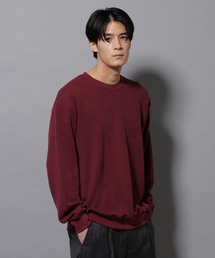 NANO universe | テックワッフルクルーネックＴシャツ(Tシャツ/カットソー)