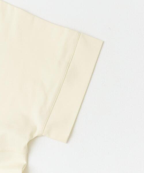 URBAN RESEARCH DOORS（アーバンリサーチドアーズ）の「シルケットコットンウエスト切替プルオーバー（Tシャツ/カットソー・レディース・ブラック/オフホワイト/ブルー・MEDIUM）」の12枚目の写真