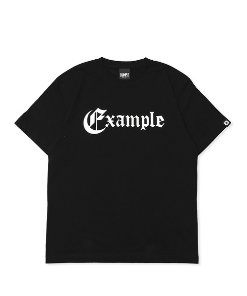 EXAMPLE(エグザンプル)の「EXAMPLE OE LOGO COLLEGE S/S TEE(Tシャツ/カットソー・メンズ・ブラック/ホワイト・XXL/XL/L/M)」の2枚目の写真