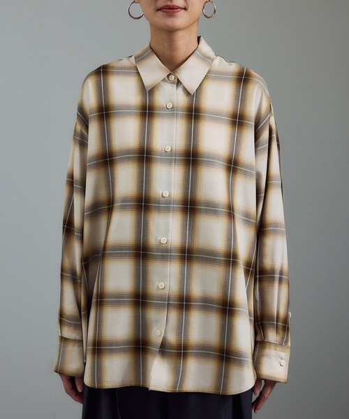 バーバリー　長袖　シャツ　カッターシャツ ブラウス　白　チェック　ネクタイ バーバリー(BURBERRY) チェック メンズシャツ・ワイシャツ | 通販