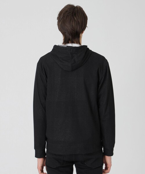 BLACK LABEL CRESTBRIDGE（ブラックレーベル・クレストブリッジ）の「【一部店舗限定】ライトバックチェックパーカー（パーカー・メンズ・ネイビー/ブラック/ベージュ系その他・L/XL/M）」の10枚目の写真