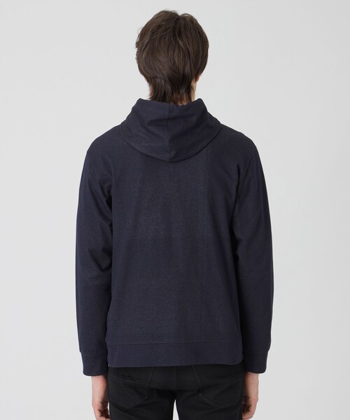 BLACK LABEL CRESTBRIDGE（ブラックレーベル・クレストブリッジ）の「【一部店舗限定】ライトバックチェックパーカー（パーカー・メンズ・ネイビー/ブラック/ベージュ系その他・L/XL/M）」の16枚目の写真