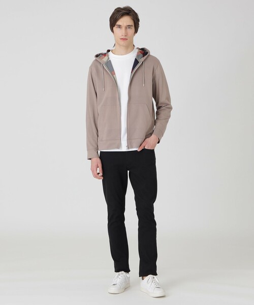 BLACK LABEL CRESTBRIDGE（ブラックレーベル・クレストブリッジ）の「【一部店舗限定】ライトバックチェックパーカー（パーカー・メンズ・ネイビー/ブラック/ベージュ系その他・L/XL/M）」の19枚目の写真