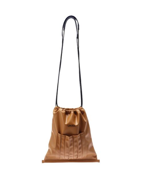 UN3D.（アンスリード）の「FAKE LEATHER ORIGAMI 2WAYPURSE / フェイクレザーオリガミ2WAYパース（ショルダーバッグ・レディース・その他1/ブラック・FREE）」の22枚目の写真