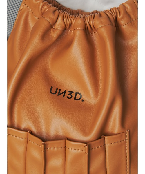 UN3D.（アンスリード）の「FAKE LEATHER ORIGAMI 2WAYPURSE / フェイクレザーオリガミ2WAYパース（ショルダーバッグ・レディース・その他1/ブラック・FREE）」の11枚目の写真