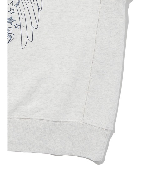 Levi's(リーバイス)の「Levi's/リーバイス グラフィック ヘリテージ クルーネックスウェットシャツ(スウェット・レディース・グレー・S/L/M)」の11枚目の写真