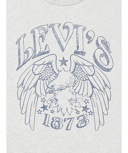 Levi's(リーバイス)の「Levi's/リーバイス グラフィック ヘリテージ クルーネックスウェットシャツ(スウェット・レディース・グレー・S/L/M)」の12枚目の写真