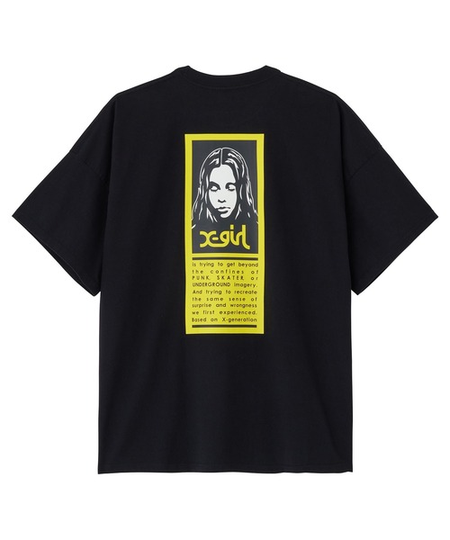 X-girl（エックスガール）の「Tシャツワンピース（ワンピース・レディース・ライトパープル・M）」の4枚目の写真