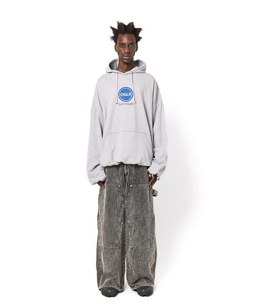 L.H.P(エルエイチピー)の「DankeSchon/ダンケシェーン/BALLOON HOODIE(パーカー・メンズ・ブラック/グレー・M/L)」の16枚目の写真