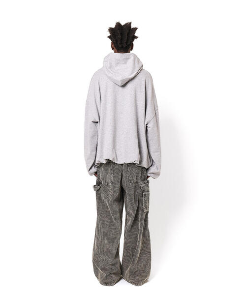 L.H.P(エルエイチピー)の「DankeSchon/ダンケシェーン/BALLOON HOODIE(パーカー・メンズ・ブラック/グレー・M/L)」の18枚目の写真