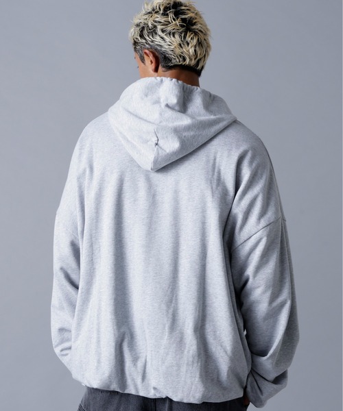 L.H.P(エルエイチピー)の「DankeSchon/ダンケシェーン/BALLOON HOODIE(パーカー・メンズ・ブラック/グレー・M/L)」の6枚目の写真