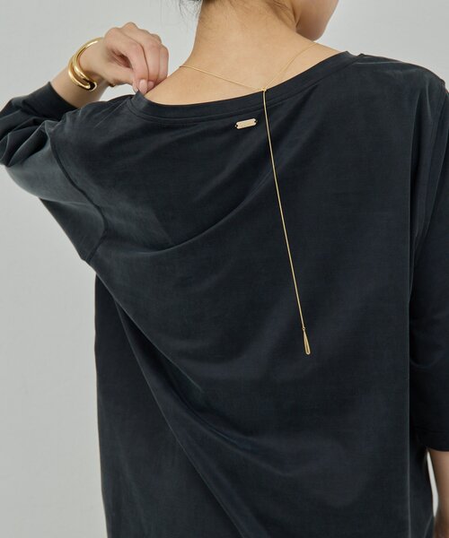 GALLARDAGALANTE（ガリャルダガランテ）の「ドロップY字ネックレス（ネックレス・レディース・シルバー/ゴールド・FREE）」の6枚目の写真