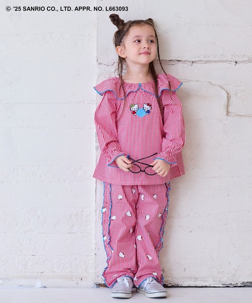 トップス Kitty frill blouse ANDMARY】Kitty frill blouse