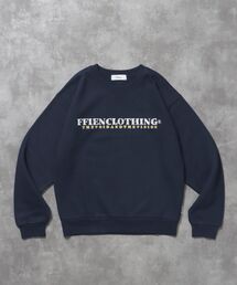 【FFEIN(フェイン)】ヘビーウエイトスケッチロゴスウェット / 裏起毛 スウェット カジュアル ストリート