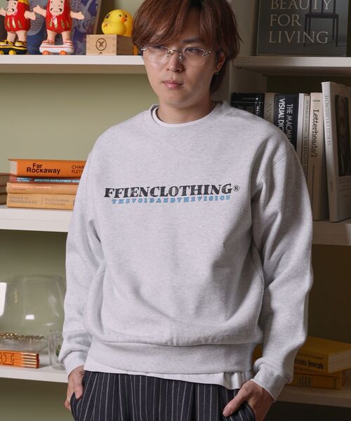 FFEIN(フェイン)の「【FFEIN(フェイン)】ヘビーウエイトスケッチロゴスウェット / 裏起毛 スウェット カジュアル ストリート(スウェット・メンズ・アッシュグレー/ワイン/ブラック/ネイビー・MEDIUM/SMALL/LARGE)」の11枚目の写真