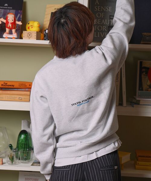 FFEIN(フェイン)の「【FFEIN(フェイン)】ヘビーウエイトスケッチロゴスウェット / 裏起毛 スウェット カジュアル ストリート(スウェット・メンズ・アッシュグレー/ワイン/ブラック/ネイビー・MEDIUM/SMALL/LARGE)」の12枚目の写真