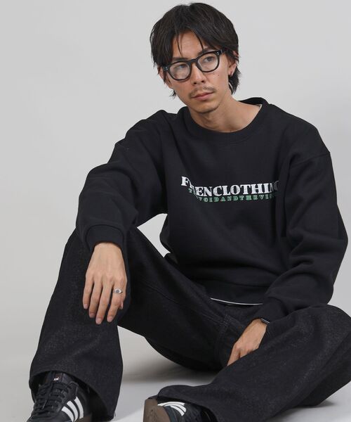 FFEIN(フェイン)の「【FFEIN(フェイン)】ヘビーウエイトスケッチロゴスウェット / 裏起毛 スウェット カジュアル ストリート(スウェット・メンズ・アッシュグレー/ワイン/ブラック/ネイビー・MEDIUM/SMALL/LARGE)」の14枚目の写真
