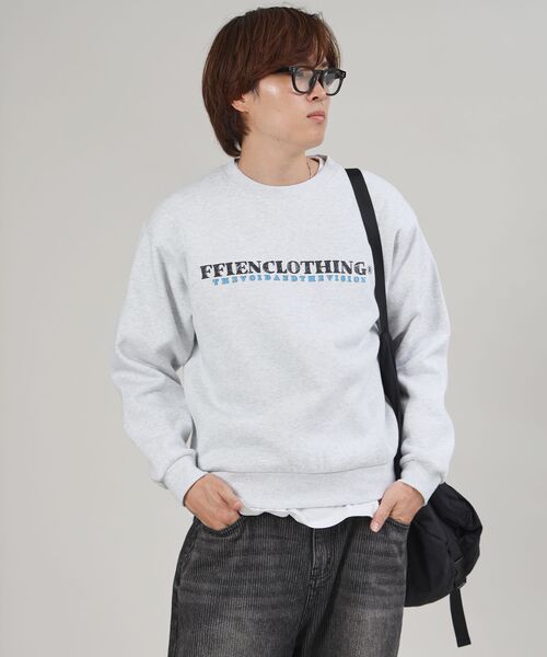 FFEIN(フェイン)の「【FFEIN(フェイン)】ヘビーウエイトスケッチロゴスウェット / 裏起毛 スウェット カジュアル ストリート(スウェット・メンズ・アッシュグレー/ワイン/ブラック/ネイビー・MEDIUM/SMALL/LARGE)」の21枚目の写真