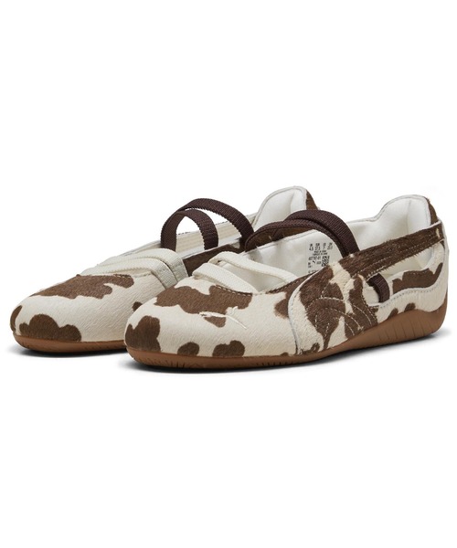 PUMA/プーマ レディース スニーカー メリージェーン アニマル カウ柄