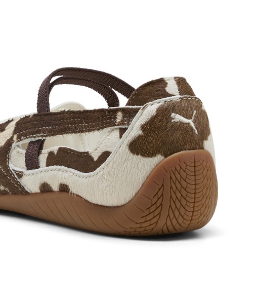 PUMA/プーマ レディース スニーカー メリージェーン アニマル カウ柄