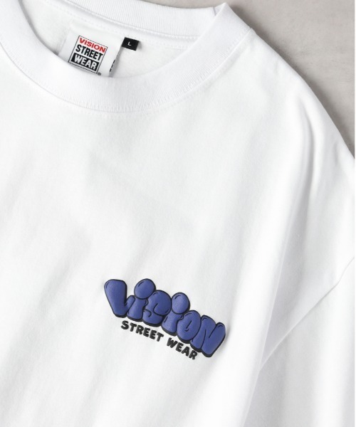 Right-on(ライトオン)の「【店舗で売れてます】【VISION STREET WEAR】ゴーストプリントTシャツ(Tシャツ/カットソー・メンズ・ブラック/グレー/ホワイト・L/XL/M)」の22枚目の写真