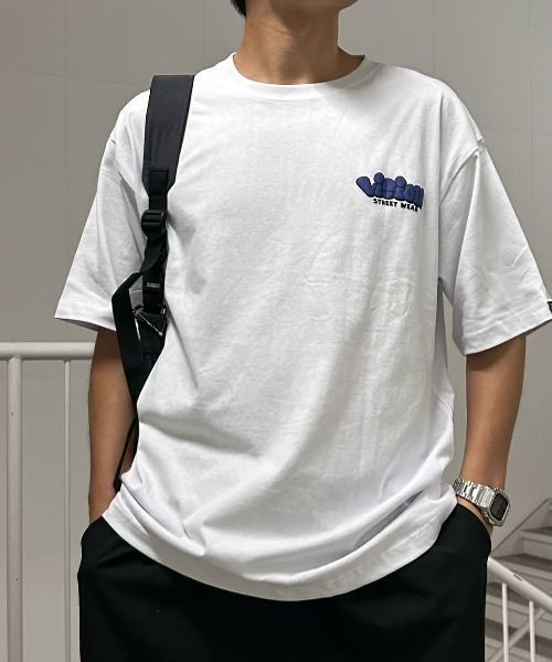 Right-on(ライトオン)の「【店舗で売れてます】【VISION STREET WEAR】ゴーストプリントTシャツ(Tシャツ/カットソー・メンズ・ブラック/グレー/ホワイト・L/XL/M)」の14枚目の写真