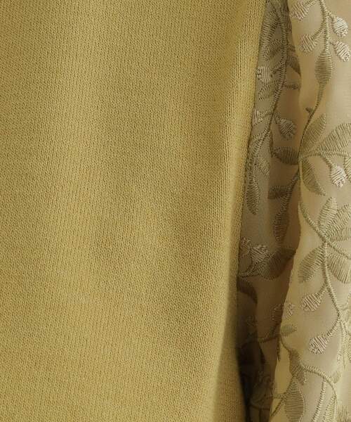 grove(グローブ)の「【二の腕カバー】繊細さと上品さをまとう袖刺繍プルオーバーニット(ニット/セーター・レディース・ピンク系その他/ブラック/グリーン系/オフホワイト・03/02/01/04/05)」の19枚目の写真