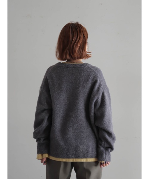 アルパカ混ソフトスラブ ヘンリーネックP/O | NOMBRE IMPAIR