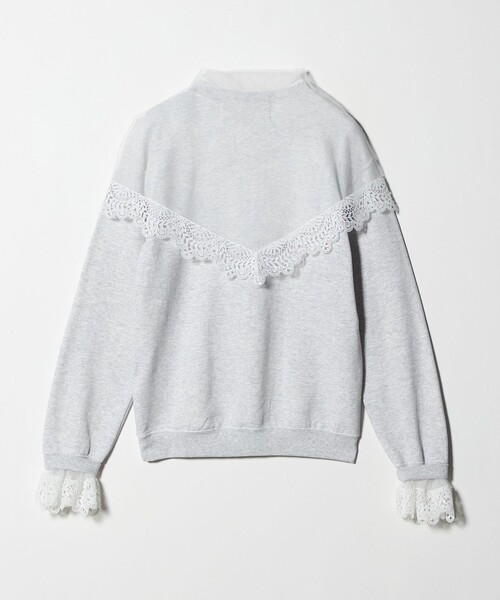 セール】【別注】＜dahl'ia＞レーススカーフ スウェット（スウェット