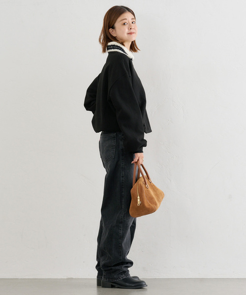 U by SPICK&SPAN（ユーバイスピックアンドスパン）の「LEVI'S/リーバイス BAGGY DAD BARREL（デニムパンツ・レディース・ブラック系その他/ブルー・27cm/26cm/25cm）」の8枚目の写真