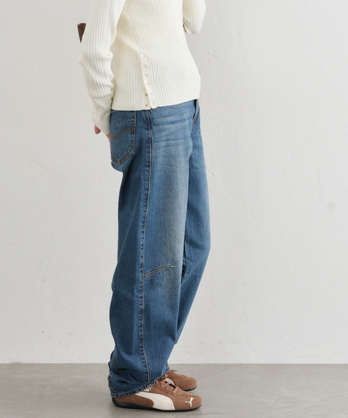 U by SPICK&SPAN（ユーバイスピックアンドスパン）の「LEVI'S/リーバイス BAGGY DAD BARREL（デニムパンツ・レディース・ブラック系その他/ブルー・27cm/26cm/25cm）」の15枚目の写真