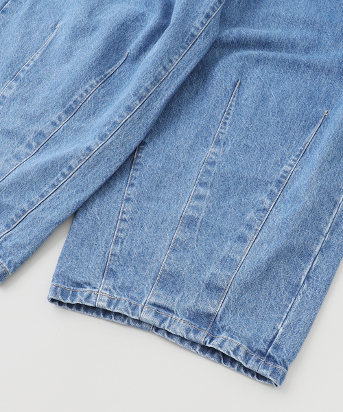 is-ness（イズネス）の「is-ness / イズネス 5PK BALLOON PANTS (Enzyme Wash)（デニムパンツ・メンズ・ブラック/ネイビー・LARGE/MEDIUM）」の13枚目の写真