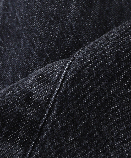 is-ness（イズネス）の「is-ness / イズネス 5PK BALLOON PANTS (Enzyme Wash)（デニムパンツ・メンズ・ブラック/ネイビー・LARGE/MEDIUM）」の16枚目の写真