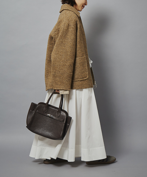 Bonum(ボナム)の「TWEED ZIP コート(その他アウター・レディース・ベージュ・FREE)」の7枚目の写真