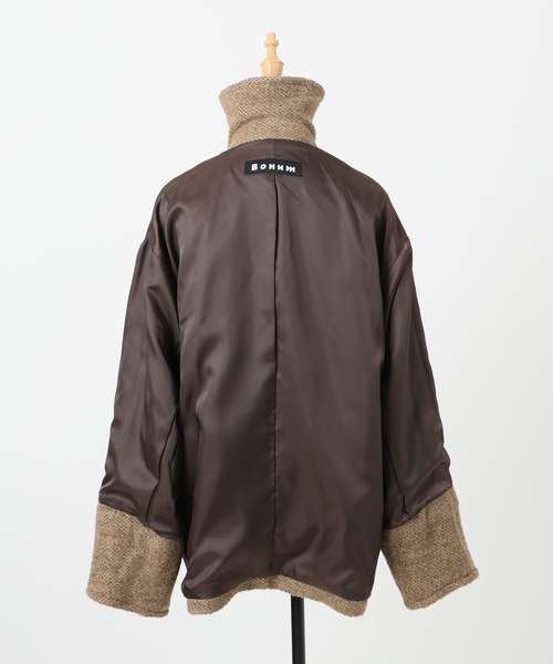 Bonum(ボナム)の「TWEED ZIP コート(その他アウター・レディース・ベージュ・FREE)」の19枚目の写真