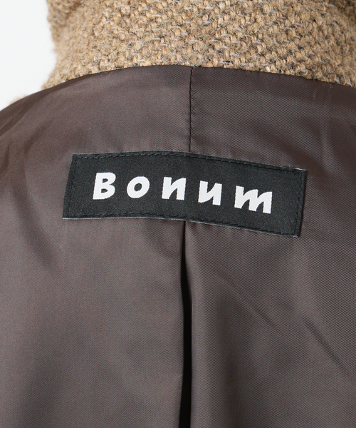 Bonum(ボナム)の「TWEED ZIP コート(その他アウター・レディース・ベージュ・FREE)」の18枚目の写真