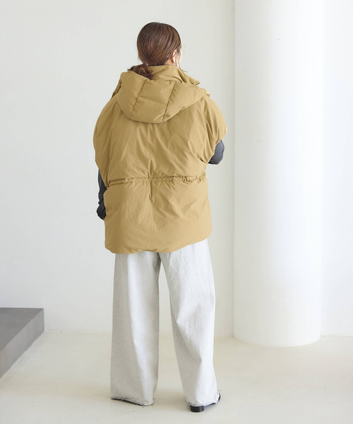 2025FW 新作】ドロストポンチョダウン（ダウンベスト）｜JOURNAL