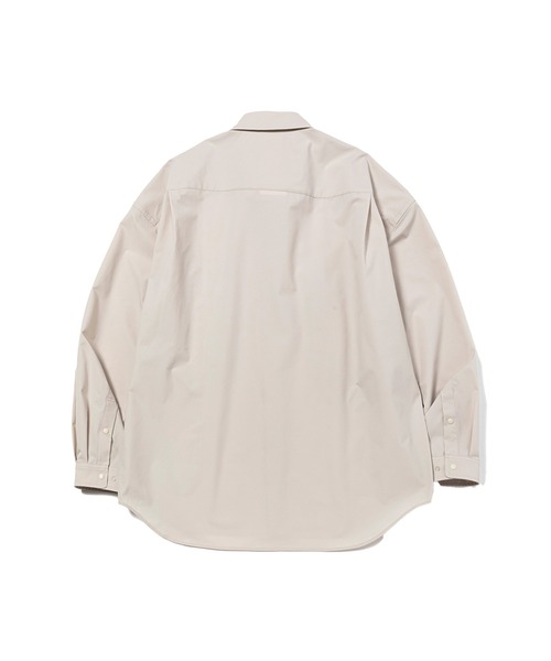 meanswhile（ミーンズワイル）の「All-Weather Stretch SH（シャツ/ブラウス・メンズ・ベージュ系その他/チャコール/ブラック・2(M)/1(S)/3(L)/4(XL)）」の4枚目の写真