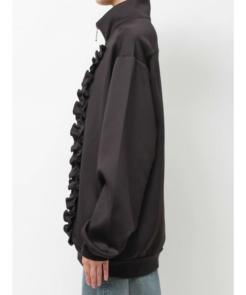 ルーズフリルトラックジャケット【セットアップ対応】（ジャージ