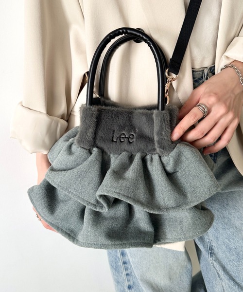 セール】【動画あり】Lee/リー フリル アクセント 2WAY ミニトート