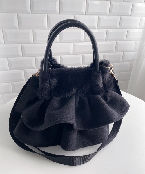 セール】【動画あり】Lee/リー フリル アクセント 2WAY ミニトート