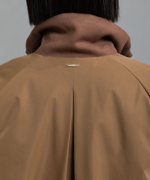 MARECHAL TERRE（マルシャルテル）の「タックブルゾン（ブルゾン・レディース・ブラック/ネイビー/グリーン/キャメル・MEDIUM）」の14枚目の写真