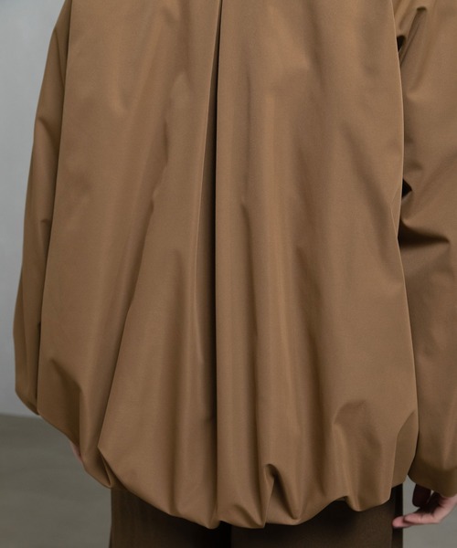 MARECHAL TERRE（マルシャルテル）の「タックブルゾン（ブルゾン・レディース・ブラック/ネイビー/グリーン/キャメル・MEDIUM）」の15枚目の写真