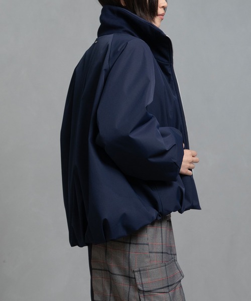 MARECHAL TERRE（マルシャルテル）の「タックブルゾン（ブルゾン・レディース・ブラック/ネイビー/グリーン/キャメル・MEDIUM）」の18枚目の写真