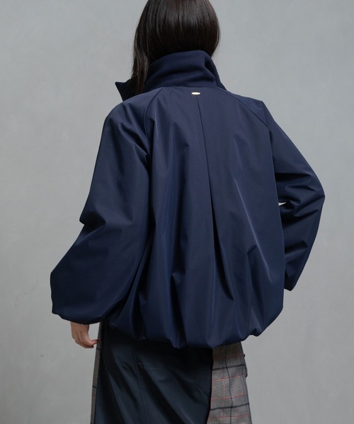 MARECHAL TERRE（マルシャルテル）の「タックブルゾン（ブルゾン・レディース・ブラック/ネイビー/グリーン/キャメル・MEDIUM）」の19枚目の写真