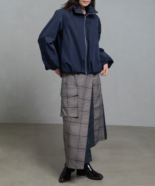 MARECHAL TERRE（マルシャルテル）の「タックブルゾン（ブルゾン・レディース・ブラック/ネイビー/グリーン/キャメル・MEDIUM）」の22枚目の写真