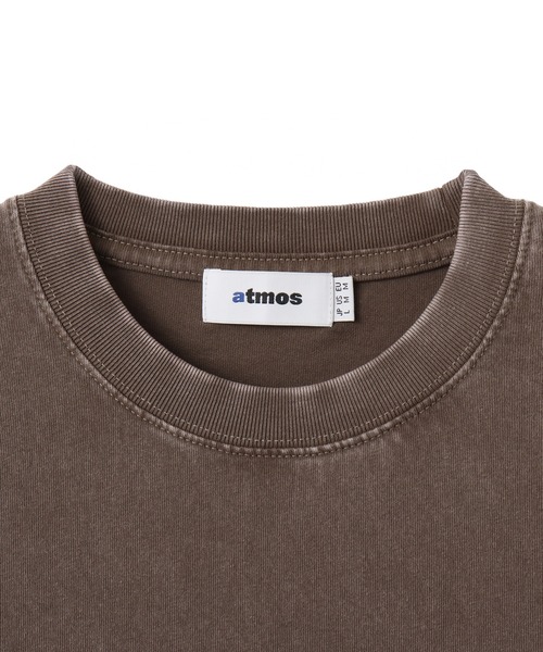 atmos(アトモス)の「atmos atmosphere Logo T-shirt / アトモス アトモスフィア ロゴ Tシャツ(Tシャツ/カットソー・メンズ・ベージュ/ブラック/ブルー/バーガンディー・M/XL/L/XXL)」の6枚目の写真