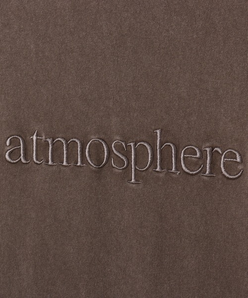atmos(アトモス)の「atmos atmosphere Logo T-shirt / アトモス アトモスフィア ロゴ Tシャツ(Tシャツ/カットソー・メンズ・ベージュ/ブラック/ブルー/バーガンディー・M/XL/L/XXL)」の7枚目の写真