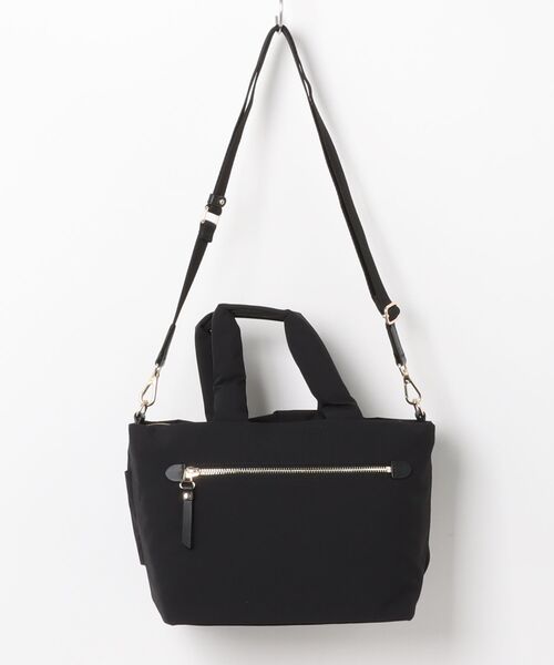 LANVIN en Bleu（ランバンオンブルー）の「ルクリア 2WAYトートバッグ（トートバッグ・レディース・ブラック/チョコ・FREE）」の3枚目の写真