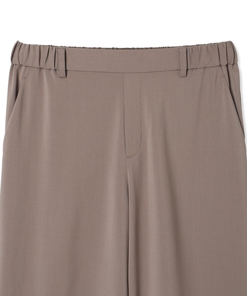 A/C DESIGN BY ALPHA CUBIC（エーシーデザインバイアルファキュービック）の「ストレッチストレートパンツ【セットアップ対応・シワになりにくい・ウエストゴム】（その他パンツ・レディース・ブラック/モカ・64/67/70）」の16枚目の写真